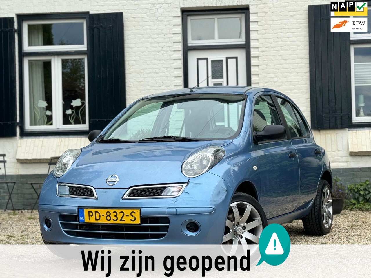 Nissan Micra - 1.2 Mix|Airco|Elek-ramen|5DRS|LMV| - AutoWereld.nl