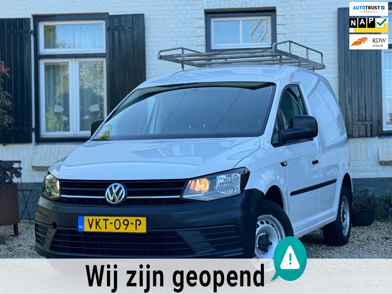 Volkswagen Caddy - 2.0 TDI L1H1 BMT|Cruise|Bluetooth|Nette auto! - AutoWereld.nl