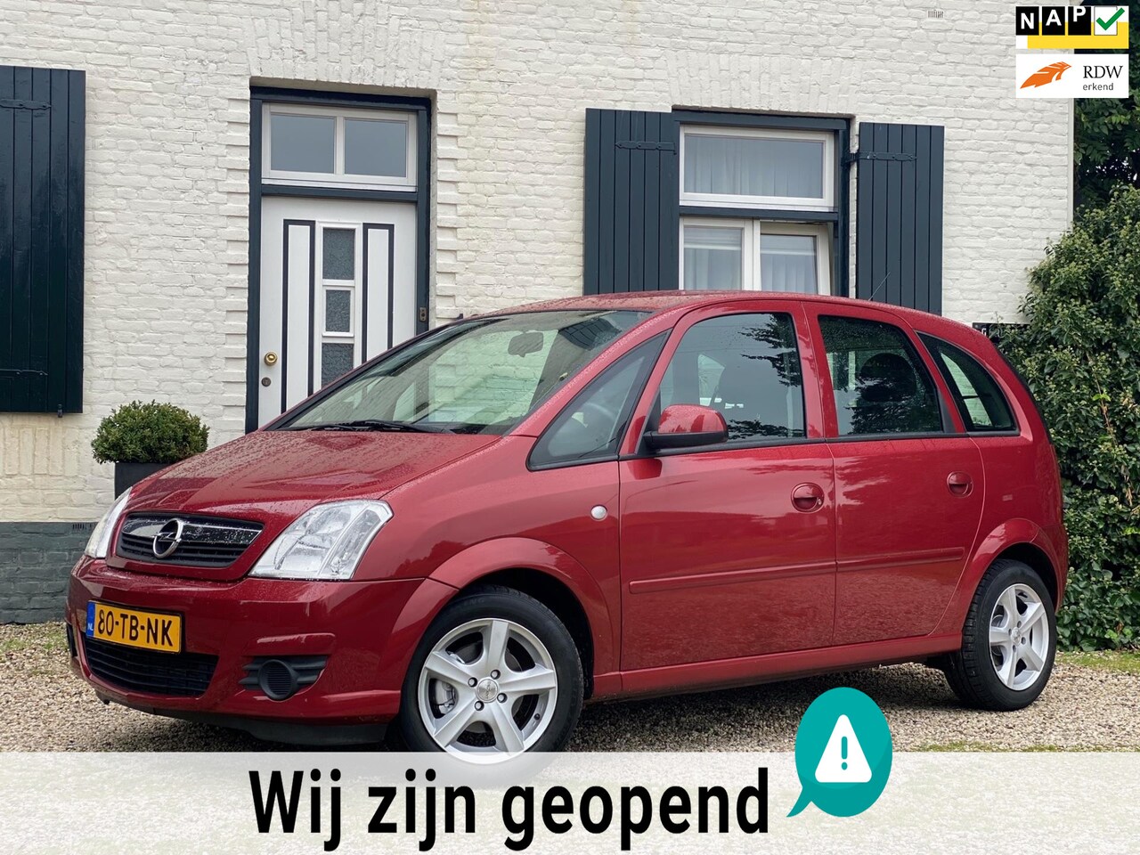 Opel Meriva - 1.4-16V Enjoy|Airco|Cruise|Trekhaak|LMV| - AutoWereld.nl