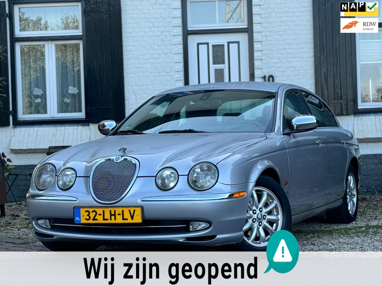 Jaguar S-type - 3.0 V6 Executive|Automaat|2e Eigenaar!|Prachtige auto| - AutoWereld.nl