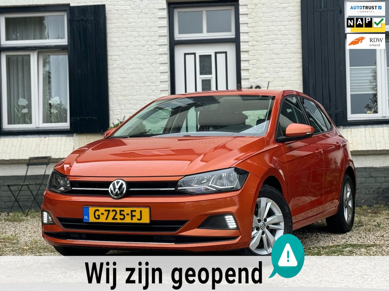 Volkswagen Polo - 1.0 TSI Beats|Navi|Bluetooth|Carplay|Stoelverwarming| - AutoWereld.nl