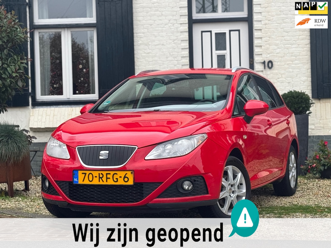 Seat Ibiza ST - 1.2 TDI Style Ecomotive|Clima|Cruise|Trekhaak| - AutoWereld.nl