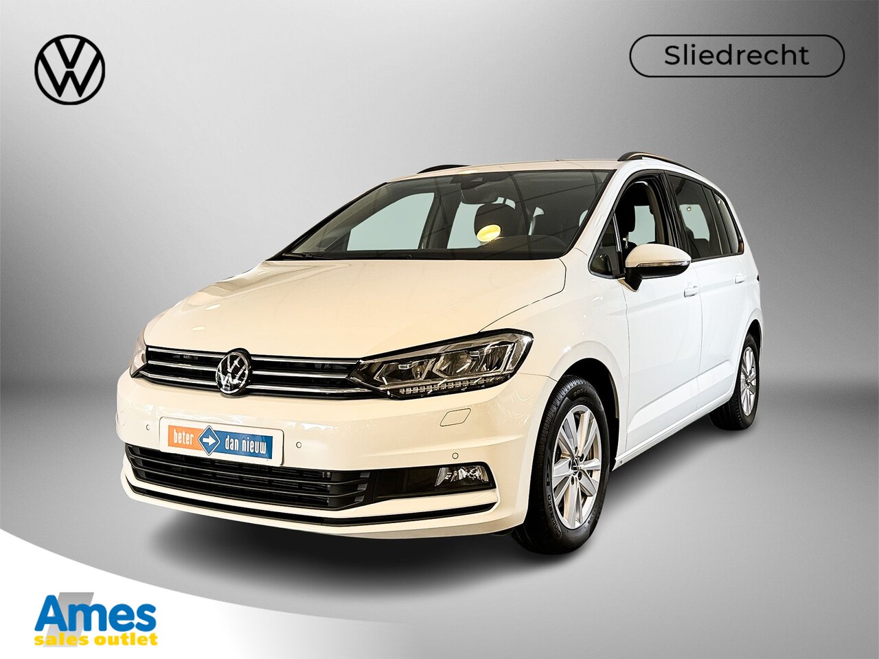 Volkswagen Touran - 1.5 TSI 150pk DSG Family 7p | Dodehoeksensoren | Elektr. achterklep | Adaptive cruise cont - AutoWereld.nl