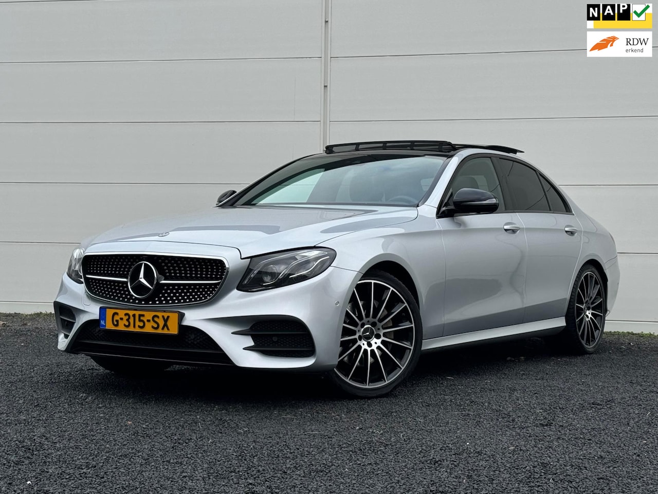 Mercedes-Benz E-klasse - 200 AMG Orig NL Pano Burmester Sfeer Mem seats 360Cam Night pakket - AutoWereld.nl