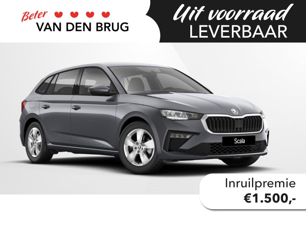 Skoda Scala - 1.0 TSI 115pk Selection Private lease €449,- | Trekhaak | Climate control | draadloze Appl - AutoWereld.nl