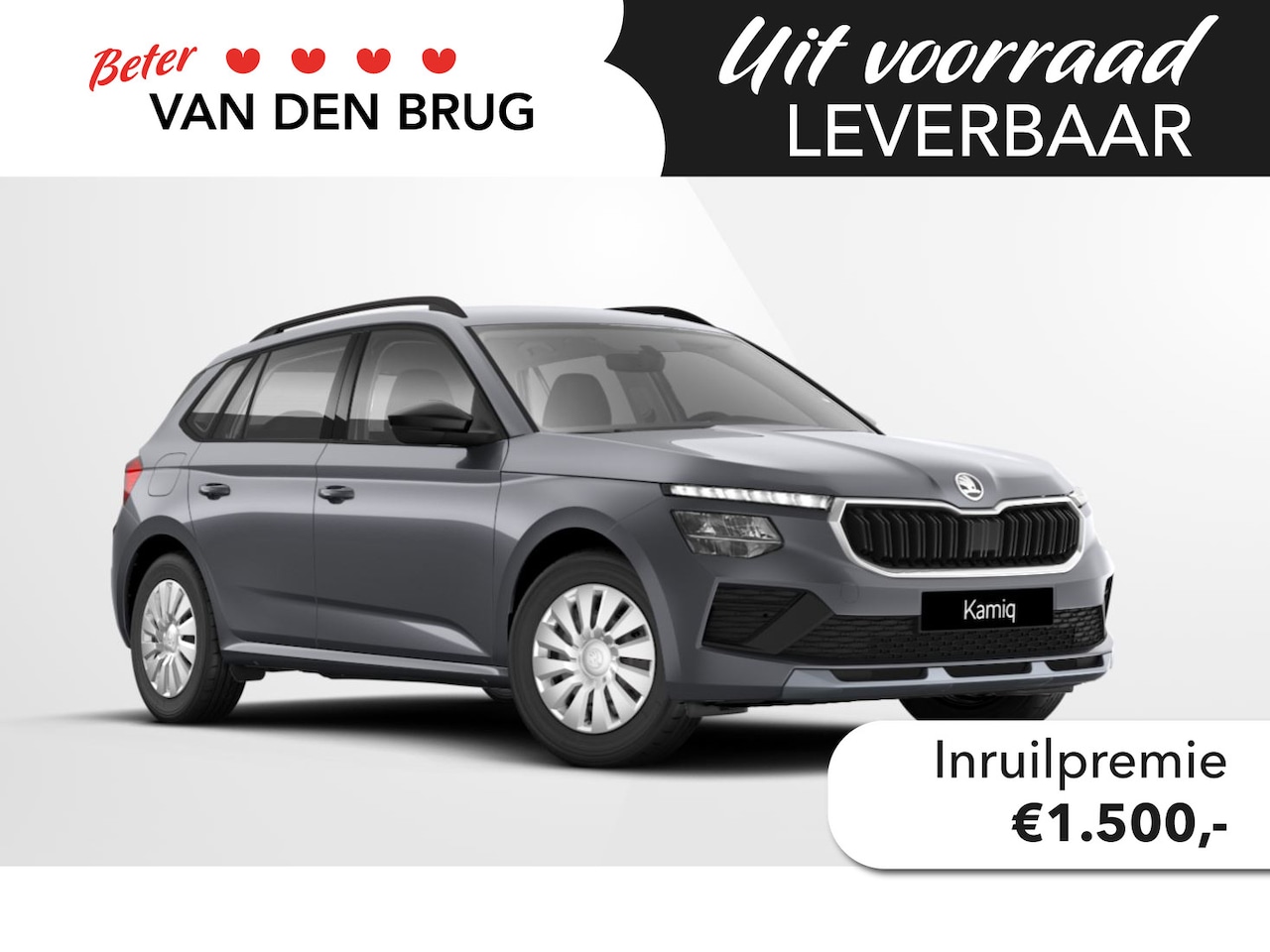 Skoda Kamiq - 1.0 TSI Essence | Private lease €420,- | Trekhaak | Parkeersensoren | Cruise Control | App - AutoWereld.nl