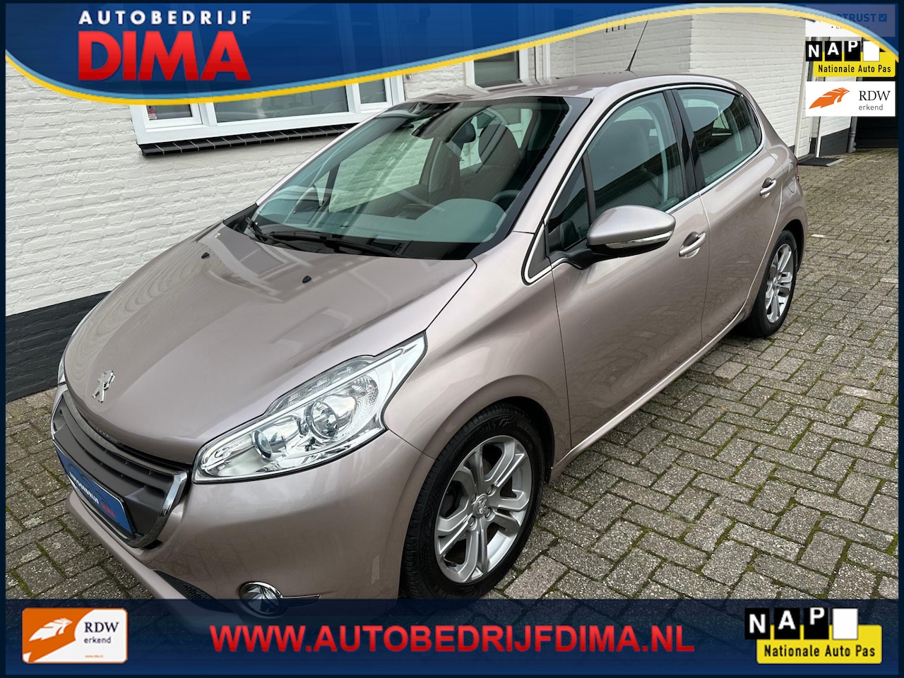 Peugeot 208 - 1.6 VTi Allure/ Navi/ ECC/ PDC/ LED/ Cruise Control - AutoWereld.nl