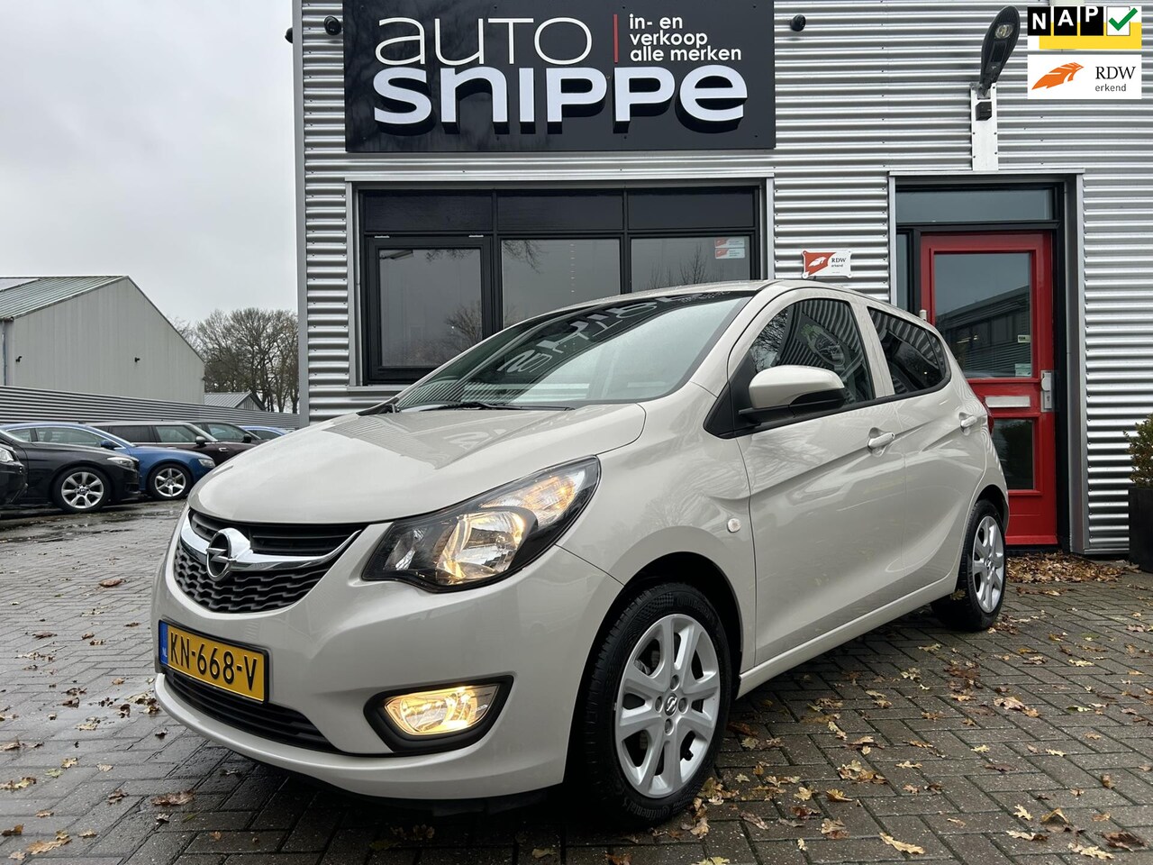 Opel Karl - 1.0 ecoFLEX Edition -AUTOMAAT-1STE EIGENAAR!-AIRCO-CRUISECONTROL-PARKEERSENSOREN ACHTER-OR - AutoWereld.nl