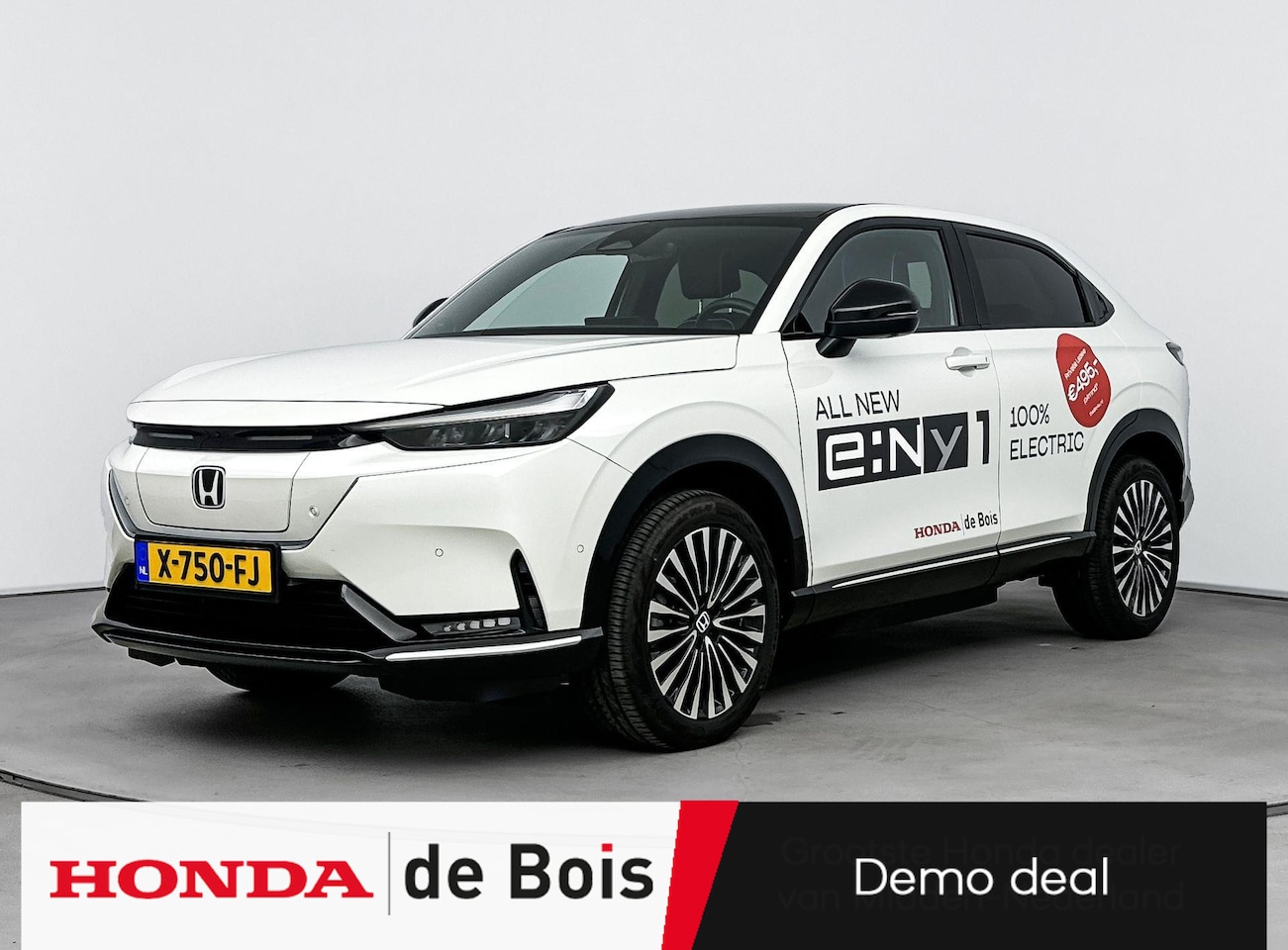 Honda e:Ny1 - Advance 69 kWh | Demo Deal! | 100% Electric | Panoramisch dak | Elektrische kofferklep | L - AutoWereld.nl