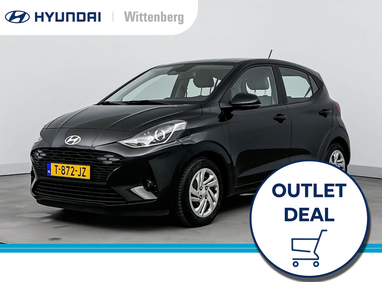 Hyundai i10 - 1.0 PREMIUM | OUTLET DEAL! | NAVI | CLIMA | CRUISE | CAMERA | PDC | FABRIEKSGARANTIE GELDI - AutoWereld.nl