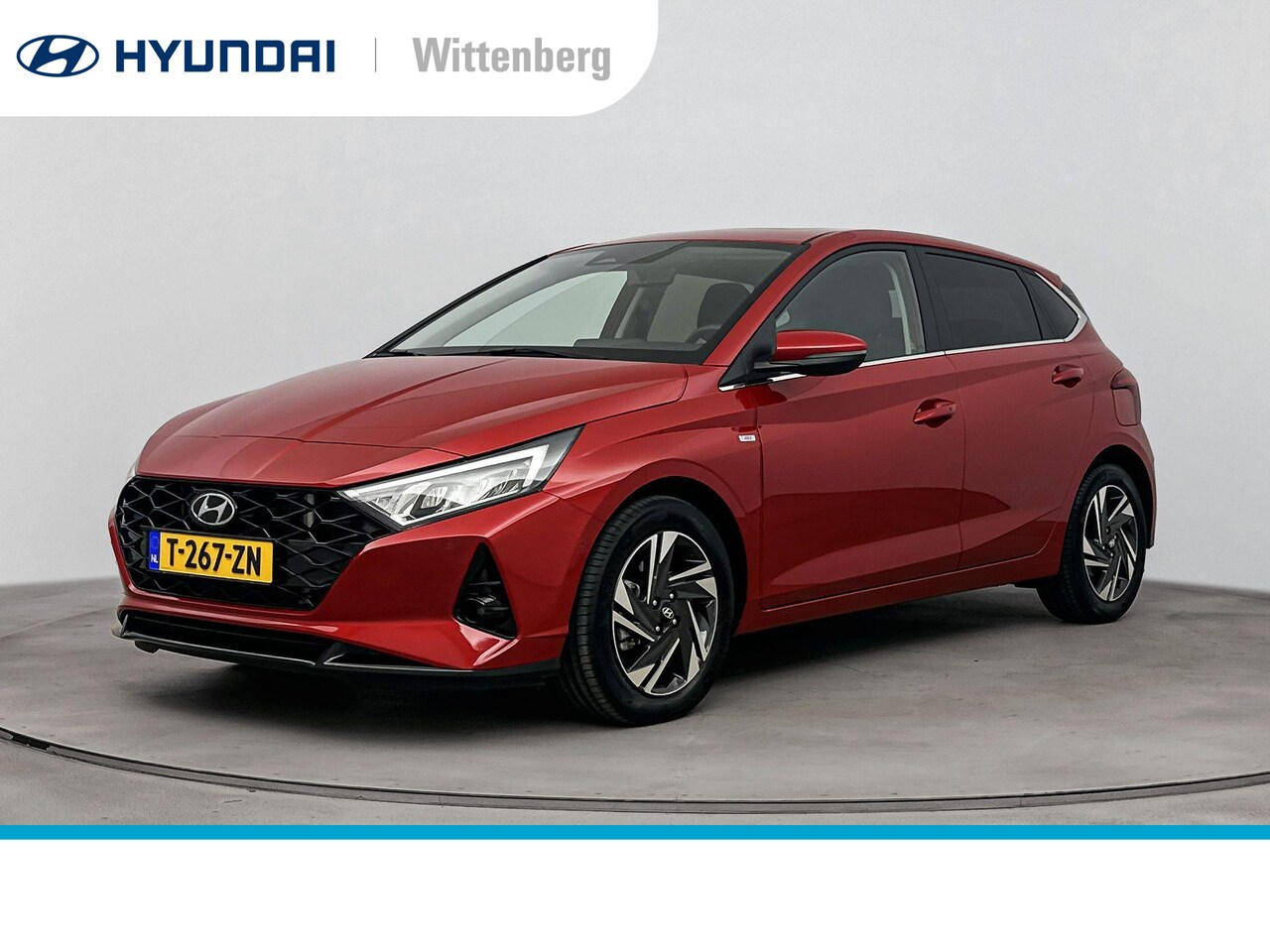 Hyundai i20 - 1.0 T-GDI PREMIUM SKY | NAVI | CLIMA | CRUISE | OPEN DAK | 16'' LMVELGEN | LED | FABRIEKSG - AutoWereld.nl