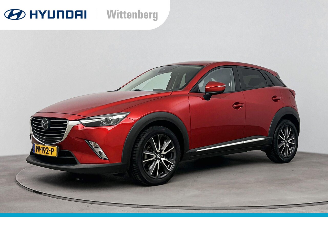 Mazda CX-3 - 2.0 SkyActiv-G 120 GT-M AUTOMAAT | ALL SEASONS | NAVI | CAMERA | CLIMA | CRUISE | BLEUTOOT - AutoWereld.nl