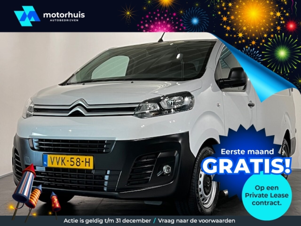 Citroën Jumpy - GB XL 1.5 BlueHDi 100PK 3-zits | NAVIGATIE | AFGETIMMERDE ACHTERRUIMTE| SIDEBARS - AutoWereld.nl