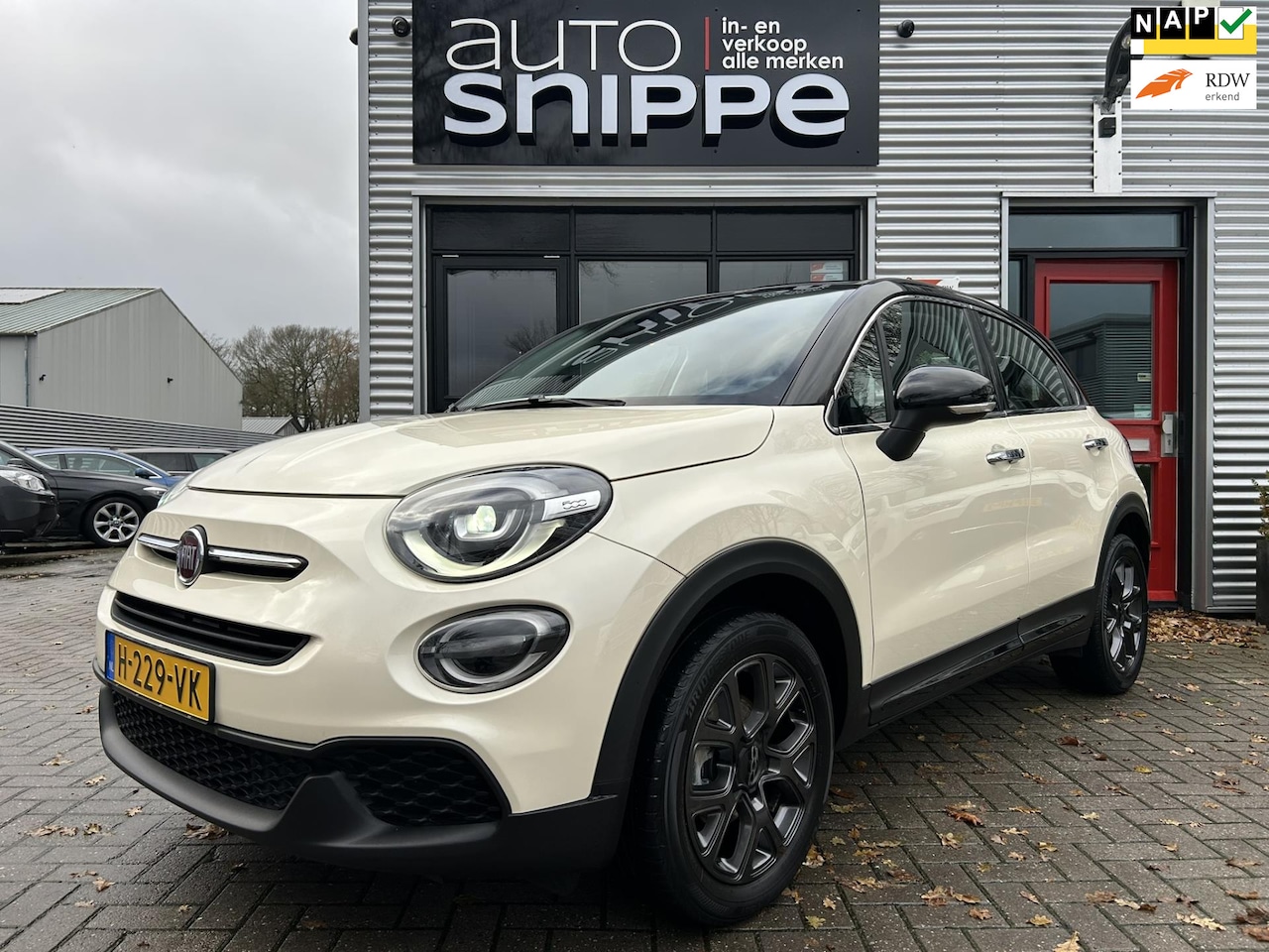 Fiat 500 X - 1.0 GSE Urban 120TH Edition -AIRCO-CRUISECONTROL-NAVI-BLUETOOTH-LANE ASSIST-DEALER ONDERHO - AutoWereld.nl