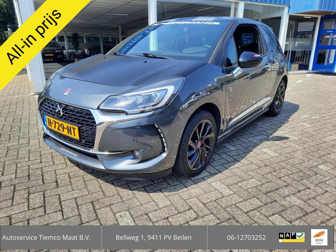 DS 3 - 1.2 PureTech Performance Line+ 1.2 PureTech Performance Line - AutoWereld.nl