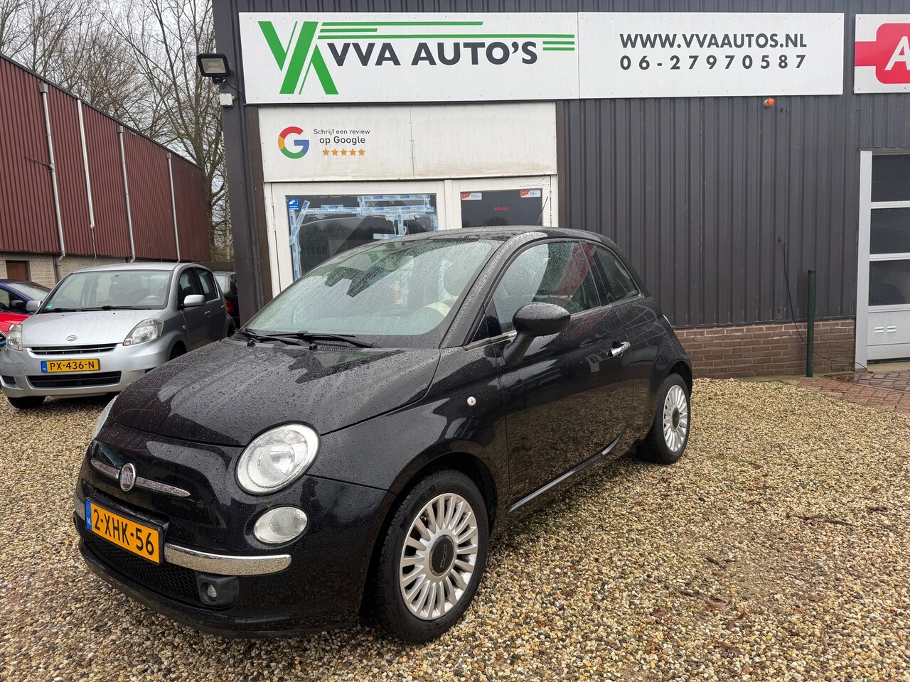 Fiat 500 - 1.2 Lounge airco, elektr pakk, APK 4-12-2025! - AutoWereld.nl