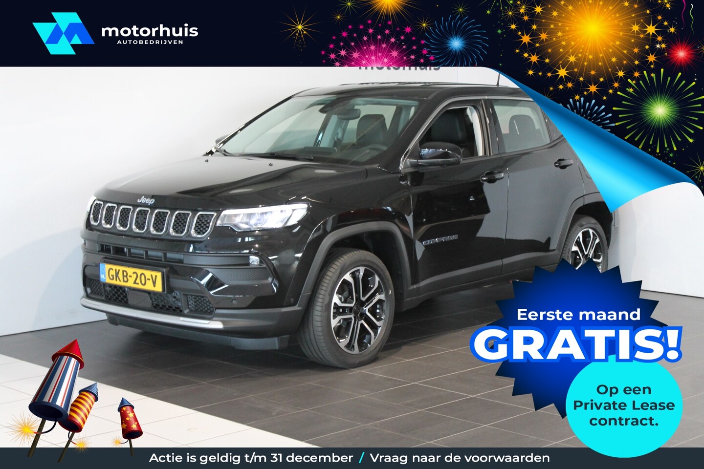 Jeep Compass - 1.3T 4XE 190pk Aut Altitude - AutoWereld.nl