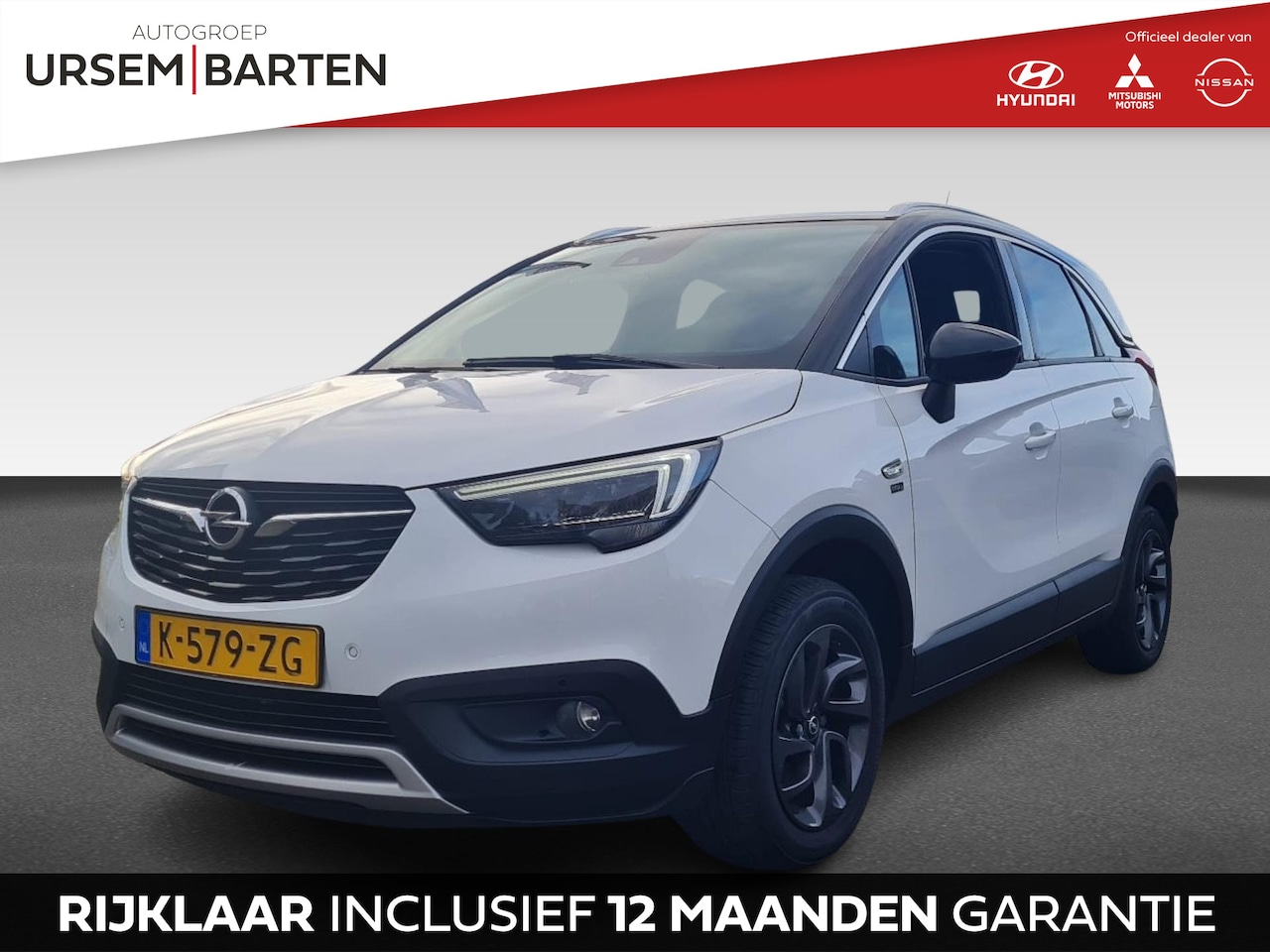 Opel Crossland X - 1.2 Turbo Edition 2020 | zwart dak | trekhaak - AutoWereld.nl