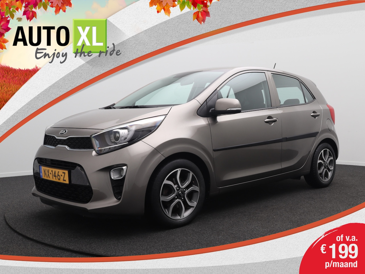 Kia Picanto - 1.0 CVVT First Edition Camera Navi Carplay Climate Cruise LMV 15' - AutoWereld.nl