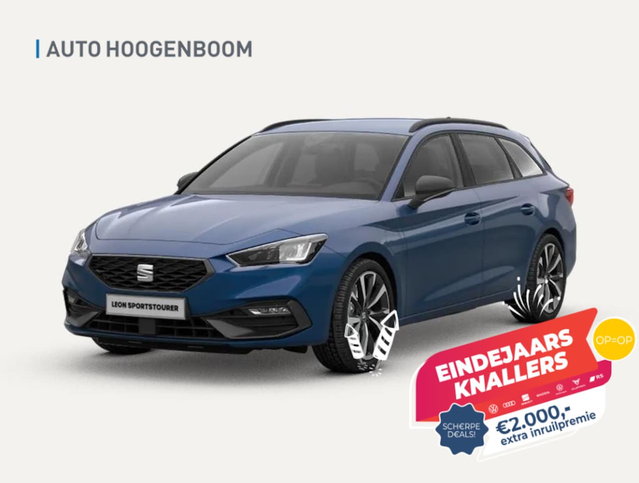 Seat Leon Sportstourer - 1.5 TSI e-Hybrid FR PHEV First Edition 1.5 TSI e-Hybrid FR PHEV First Edition - AutoWereld.nl