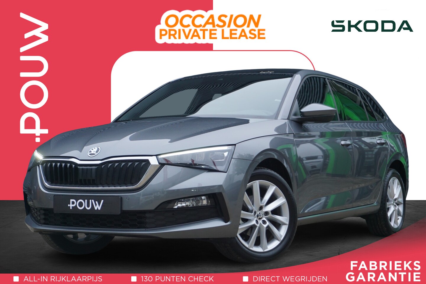 Skoda Scala - 1.0 TSI 110pk DSG Sport Business | Panoramadak | Sportstuur / Stoelen | PDC Voor & Achter - AutoWereld.nl