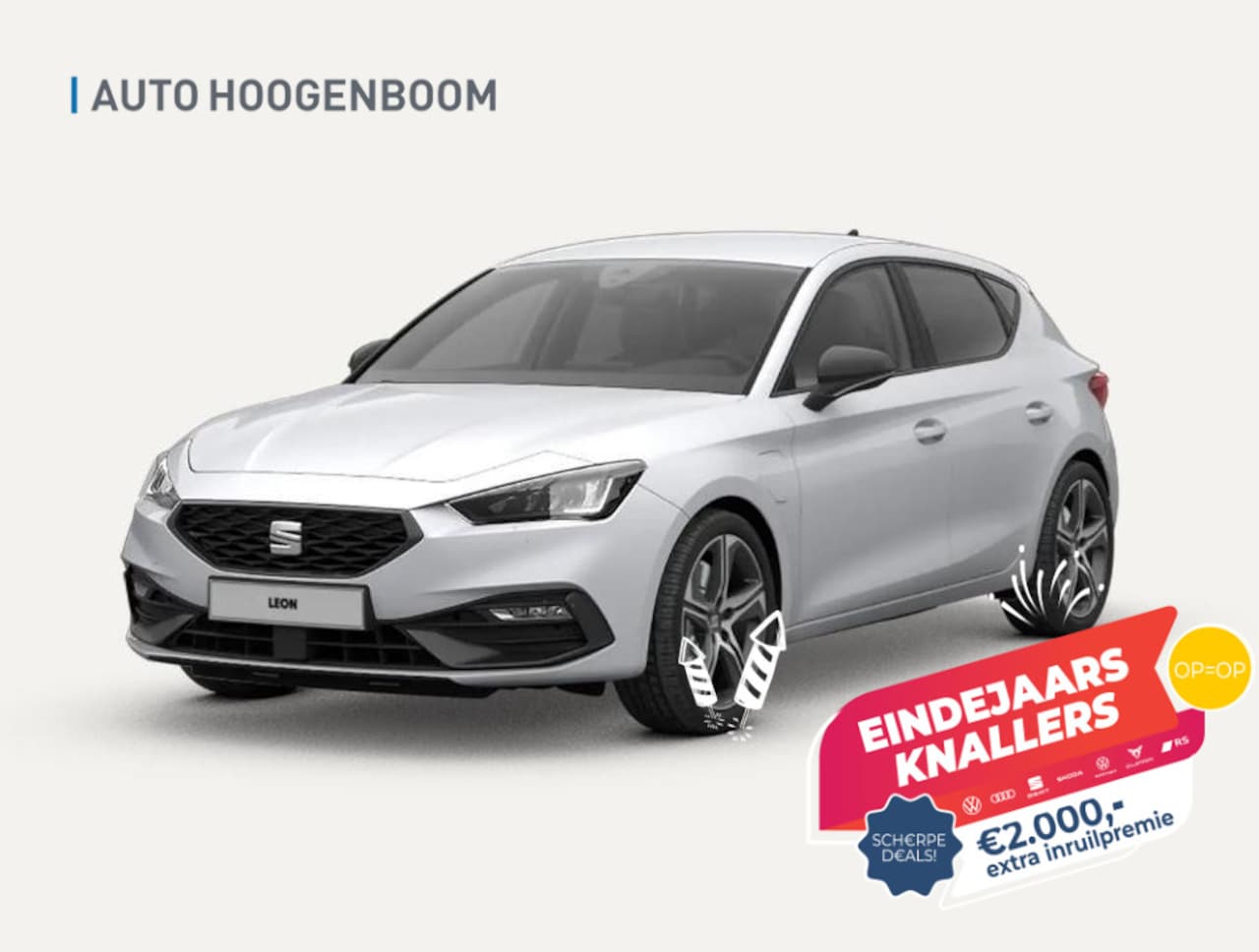 Seat Leon - 1.5 TSI e-Hybrid FR PHEV First Edition 1.5 TSI e-Hybrid FR PHEV First Edition - AutoWereld.nl