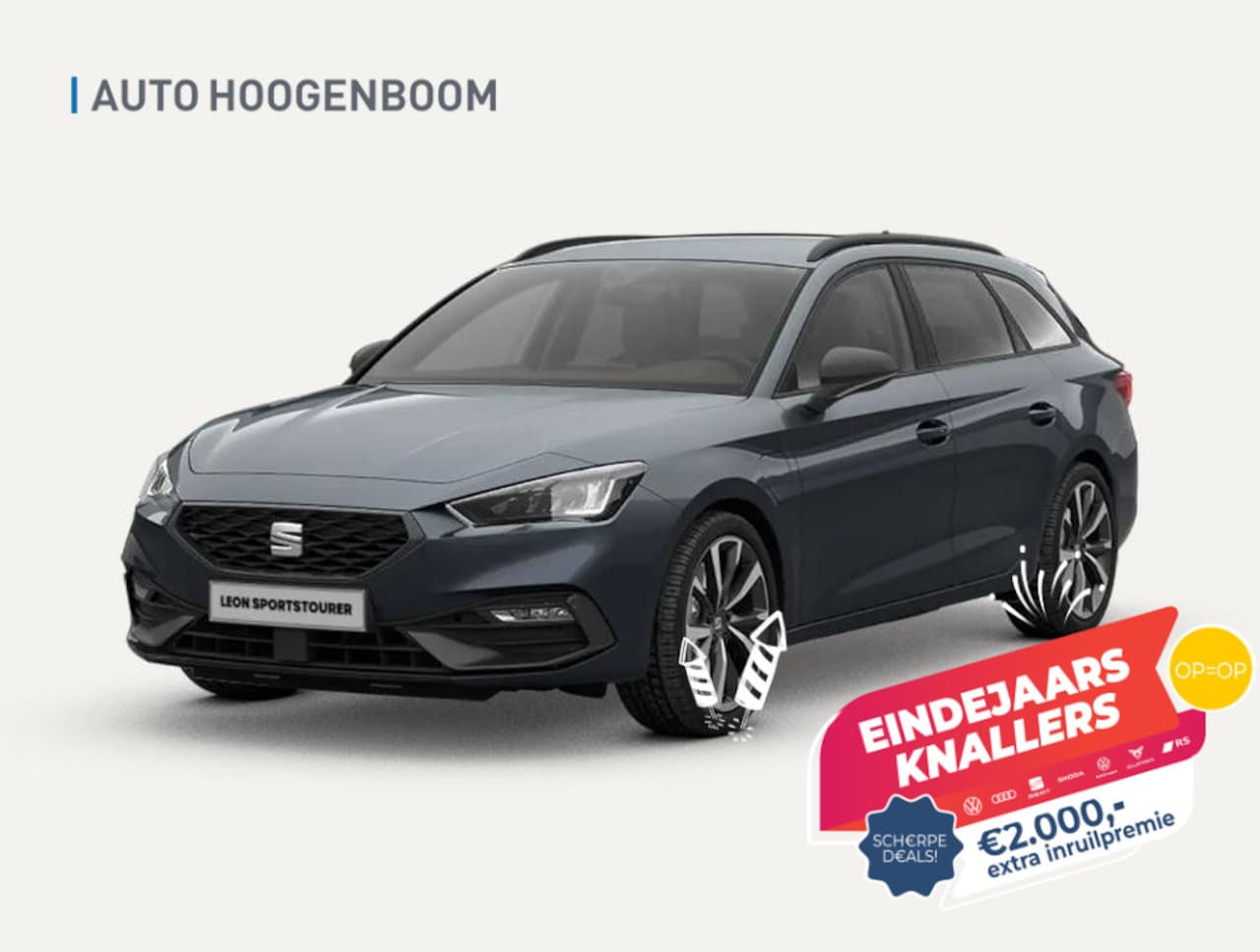 Seat Leon Sportstourer - 1.5 TSI e-Hybrid FR PHEV First Edition 1.5 TSI e-Hybrid FR PHEV First Edition - AutoWereld.nl