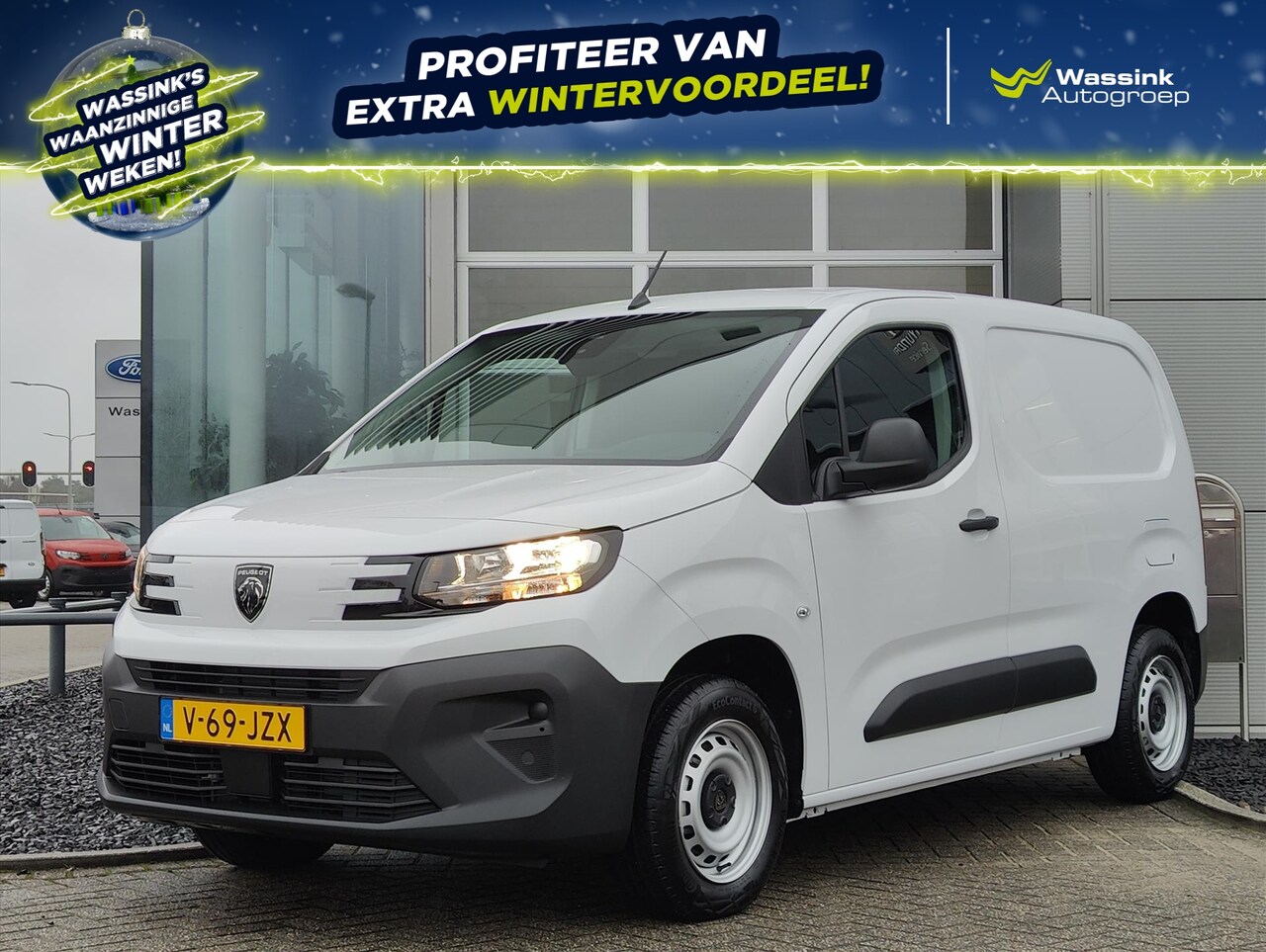 Peugeot Partner - 1.5 BlueHDi 100pk L1 | Navi by App | Cruise Control | Pakket Comfort Connect | Houtenvloer - AutoWereld.nl