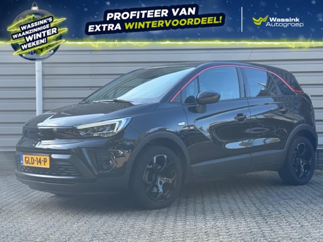 Opel Crossland - 1.2T 130pk GS-LINE AUTOMAAT | Black Pack | Camera | Lichtmetalen velgen | - AutoWereld.nl