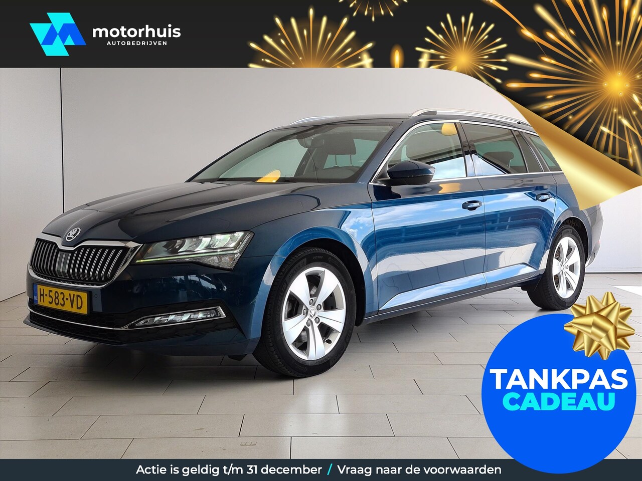 Skoda Superb Combi - 1.5 TSI Greentech 150pk DSG-7 Business Edition AUTOMAAT NAVI LMV CAMERA WINTERPACK - AutoWereld.nl