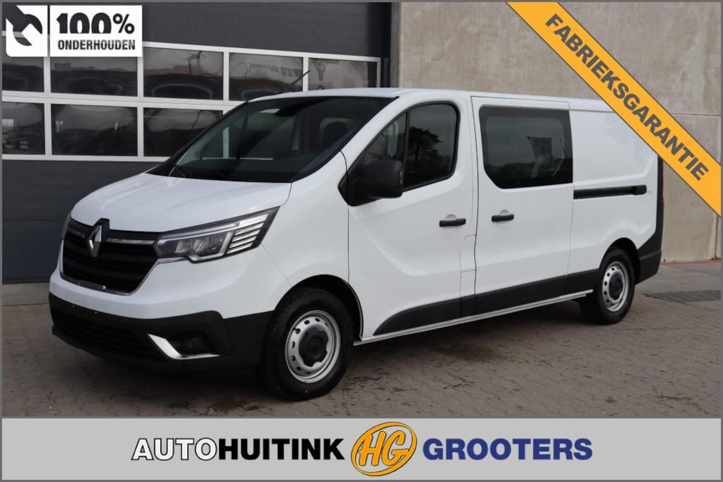 Renault Trafic - 2.0 DCI 150 pk Dub Cab - 2x schuifdeur - AutoWereld.nl