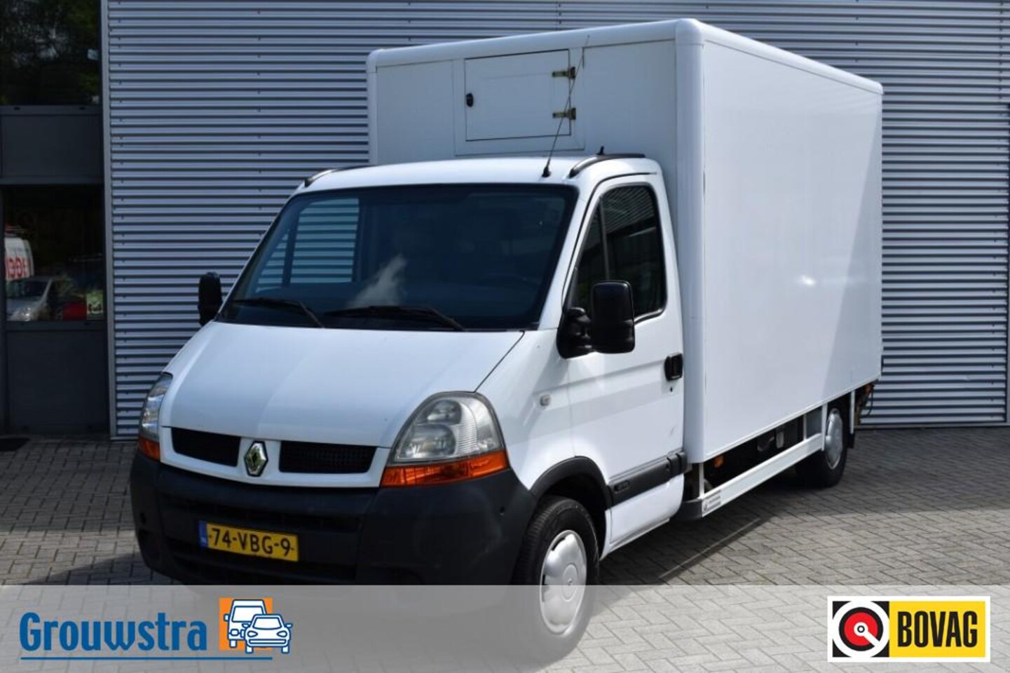 Renault Master - T35 2.5 DCI BAKWAGEN MET DHOLLANDIA LAADKLEP en  LUCHTVERING - AutoWereld.nl