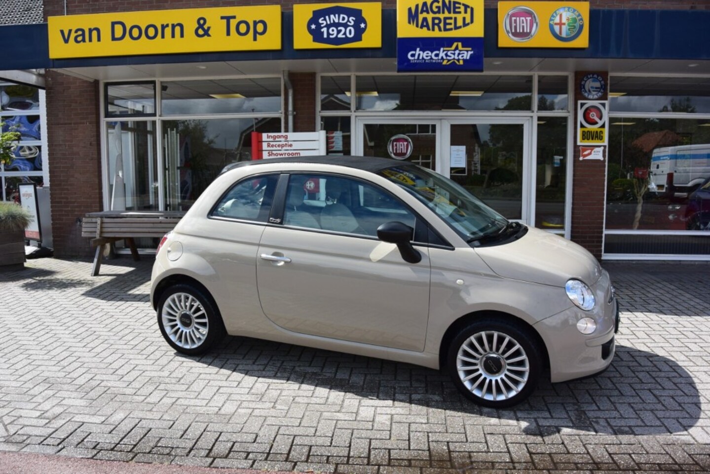 Fiat 500 C - 1.2 Lounge 1.2 LOUNGE - AutoWereld.nl