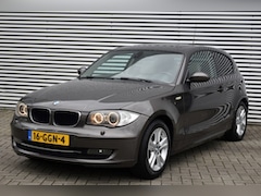 BMW 1-serie - 118I BSN LINE / LEDER / ECC / PDC / SCHUIF/KANTELDAK / XENON