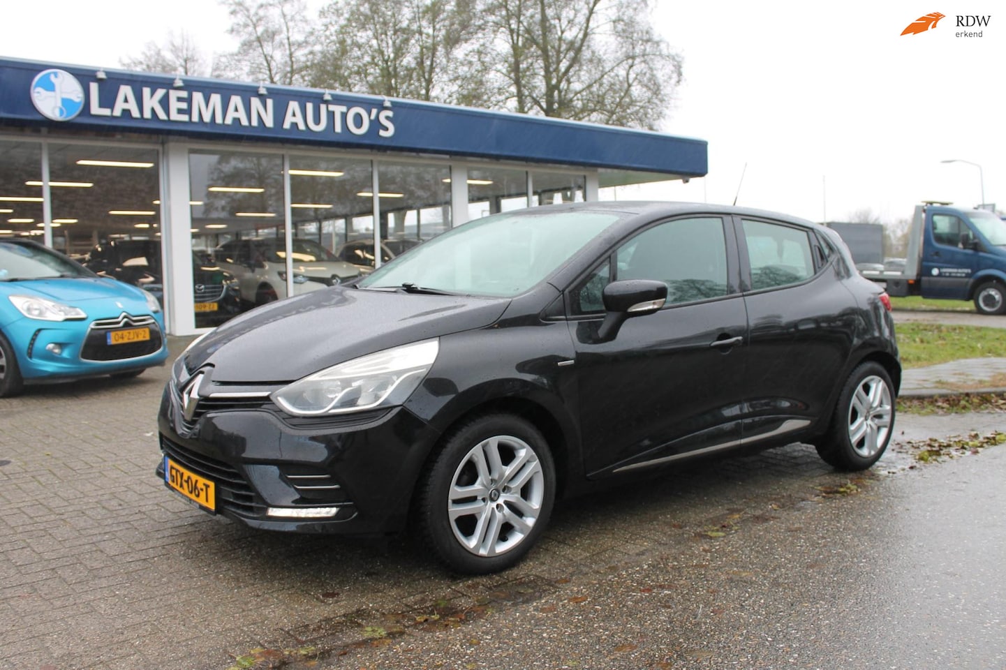 Renault Clio - 0.9 TCe Limited Blackline Airco Navi Huurkoop Inruil APK Garantie - AutoWereld.nl