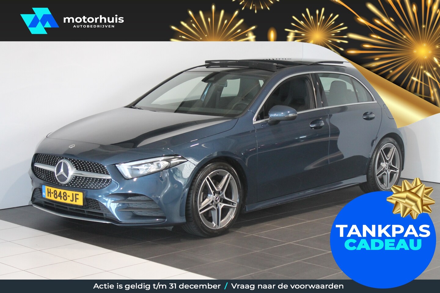 Mercedes-Benz A-klasse - A 180 136PK AUTOMAAT AMG BUSINESS SOLUTION PANO WIDE SCREEN WINTERPACK NAVI CAMERA LED NAP - AutoWereld.nl