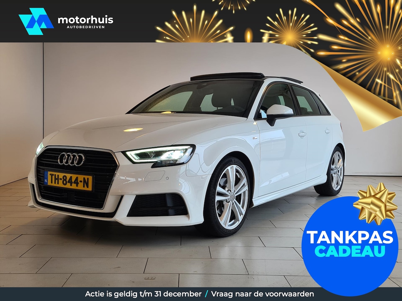 Audi A3 Sportback - 1.0 TFSI 116PK AUTOMAAT SPORT 2X S-LINE VIRTUAL PANO FULL LED NAP - AutoWereld.nl