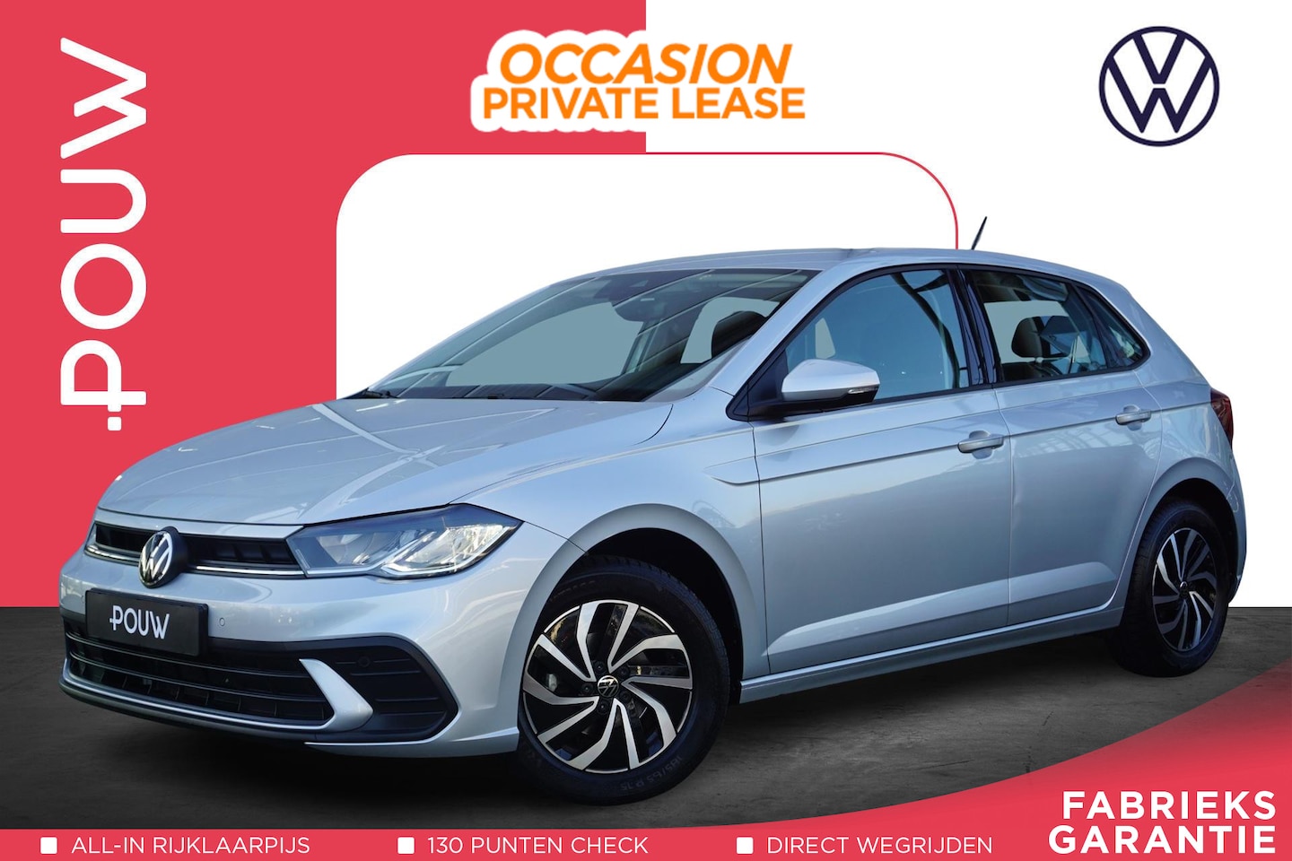 Volkswagen Polo - 1.0 TSI 95pk DSG Life | Apple Carplay & Android Auto | Parkeersensoren | Adaptive Cruise - AutoWereld.nl