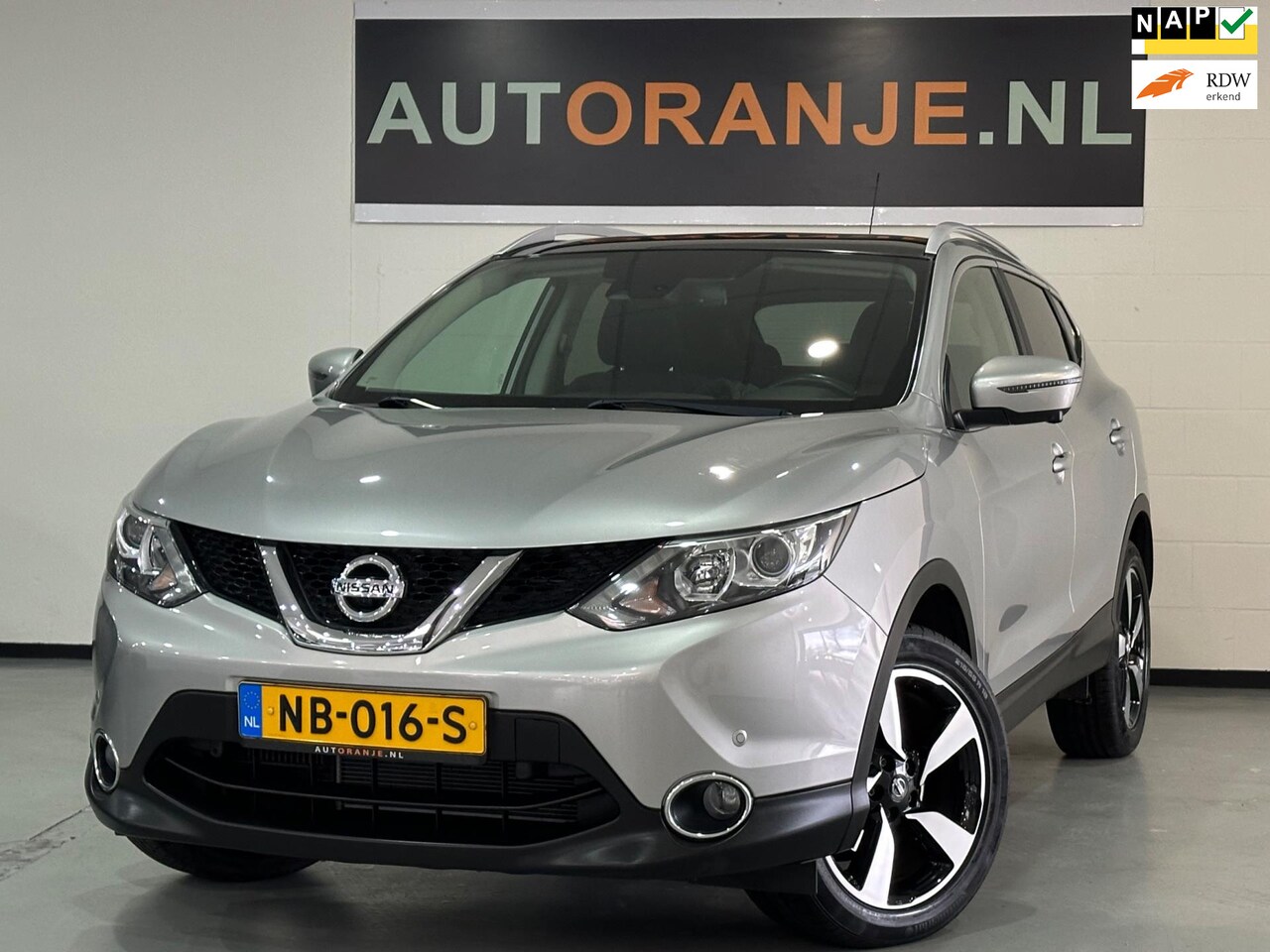 Nissan Qashqai - 1.2 N-Connecta-Pano-Clima-Cruise-Navi-Camera's-NAP!! - AutoWereld.nl