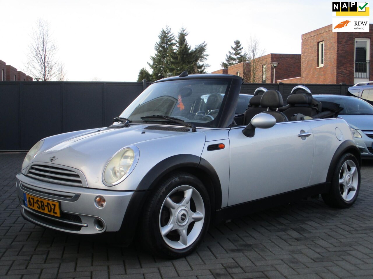 MINI Cabrio - Mini 1.6 Cooper Chili Airco Org NL ! - AutoWereld.nl