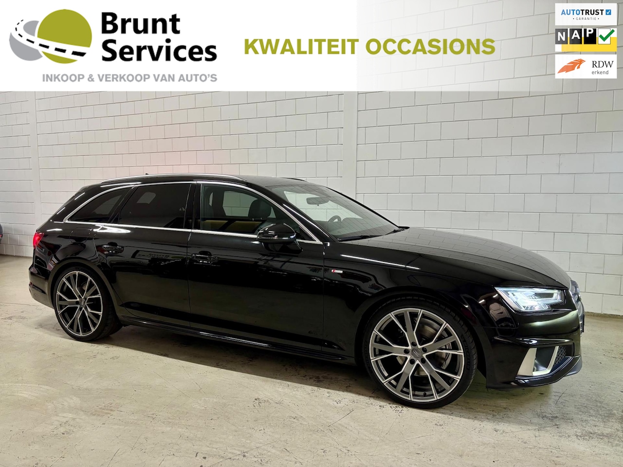 Audi A4 Avant - 35 TFSI Sport S line edition Bj.19|Leer/Stof|Led|20Inch|Vol opties !! - AutoWereld.nl