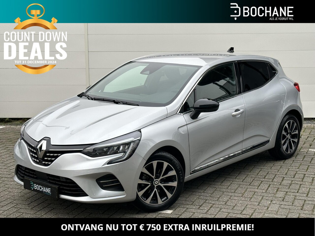 Renault Clio - 1.0 TCe 90 Techno | A. Camera | Navi | Clima | Cruise | Dodehoek sens. | NL Auto! - AutoWereld.nl