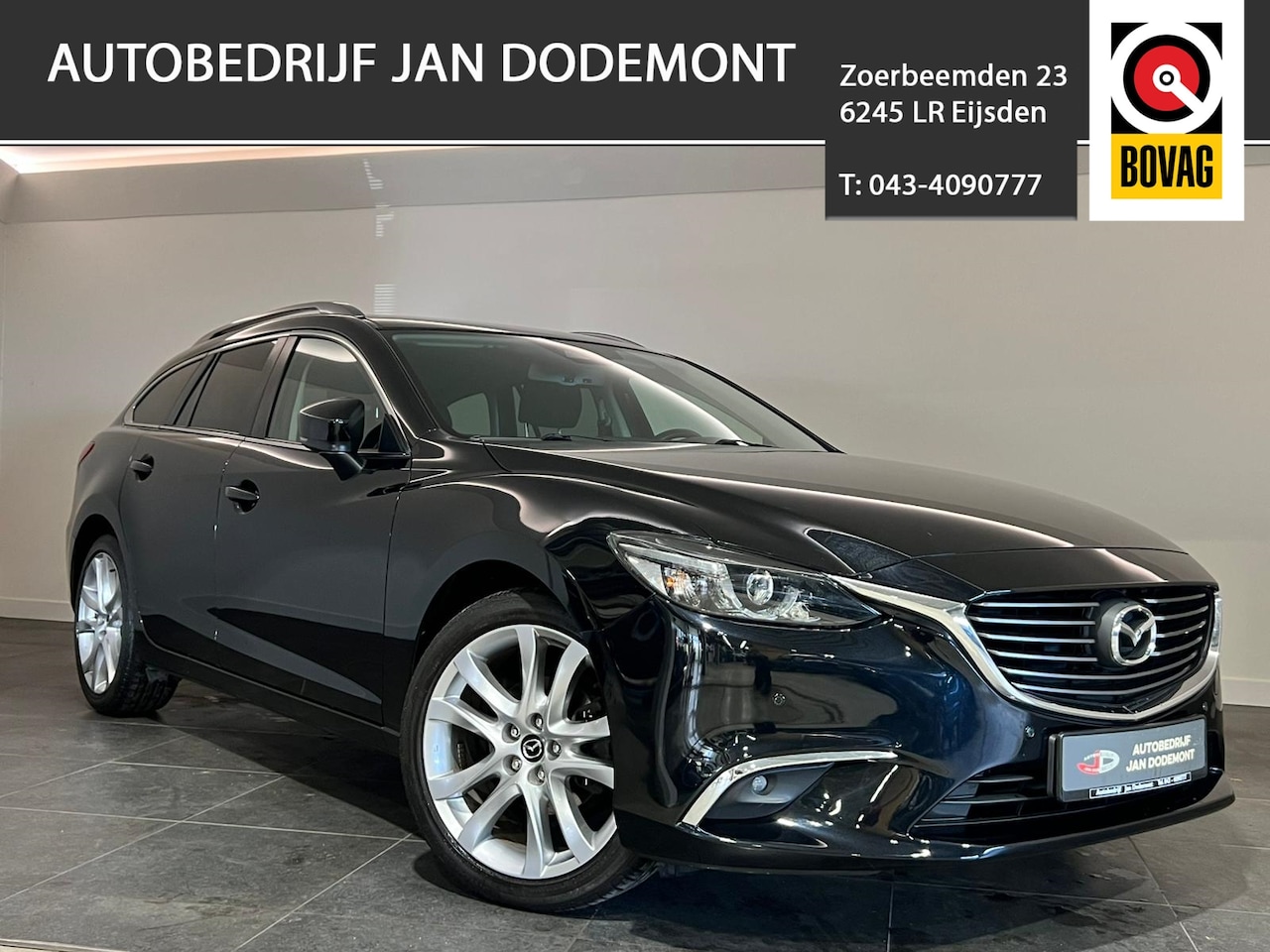 Mazda 6 Sportbreak - 2.0 SKYACTIV-G 165PK BOSE Soundsytem / DAB+ / Navigatie / Cruise Control / Clima / 19 Inch - AutoWereld.nl