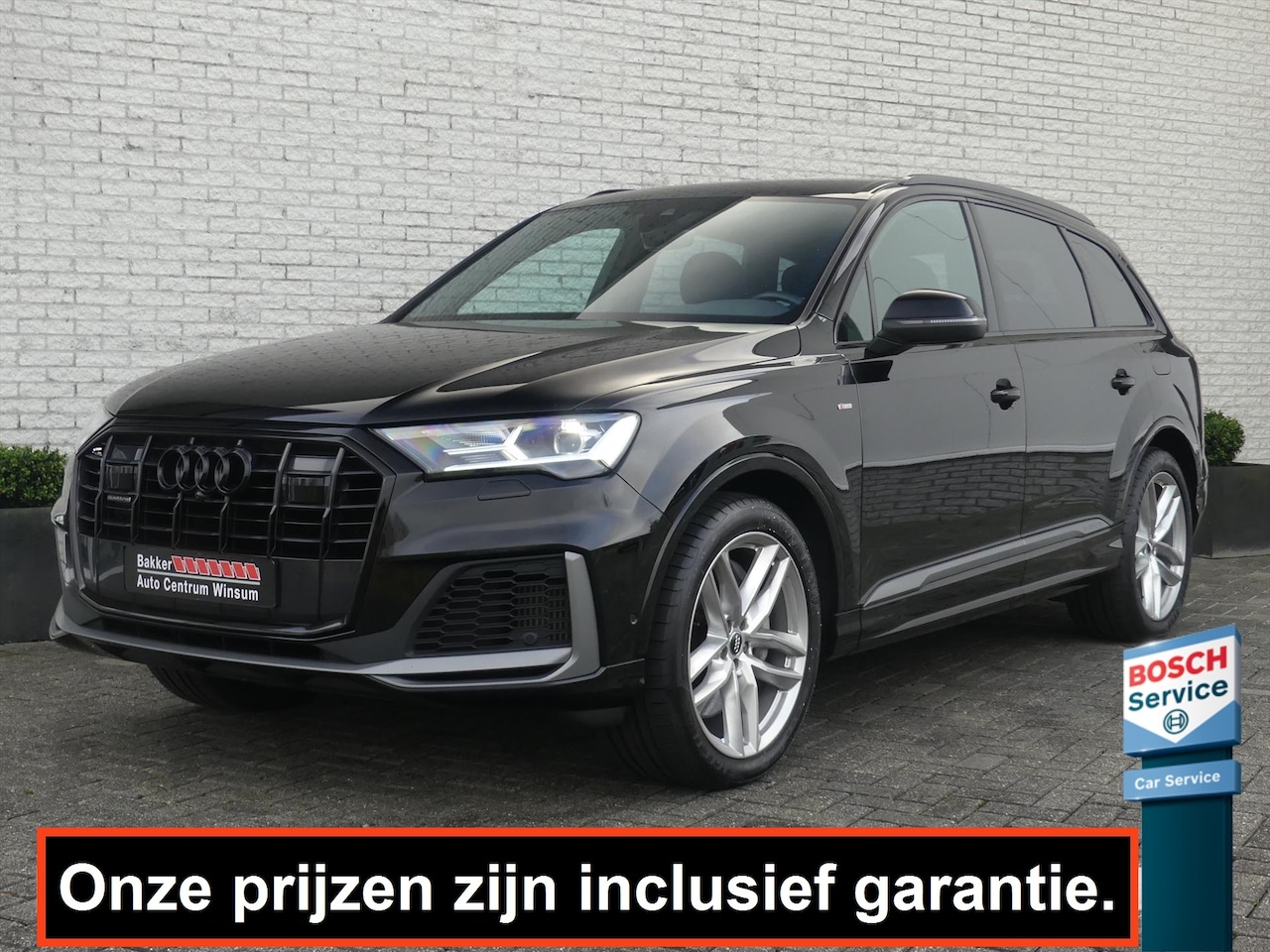 Audi Q7 - 55 TFSI e V6 381PK QUATTRO S-LINE PANO.DAK/TREKHAAK/LEER/LUCHTVERING - AutoWereld.nl