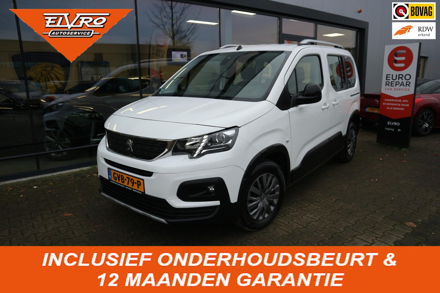 Peugeot Rifter - 1.2 Puretech Automaat 131PK CAMERA PDC CRUISE NAVI BY APPLE CARPLAY RIJKLAARPRIJS!!! - AutoWereld.nl