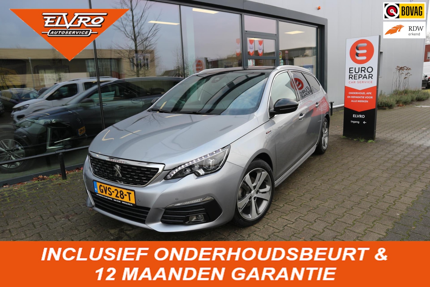 Peugeot 308 SW - 1.2 PureTech GT-line AUTOMAAT NAVI CAMERA PANORAMADAK PDC V+A RIJKAARPRIJS!! - AutoWereld.nl