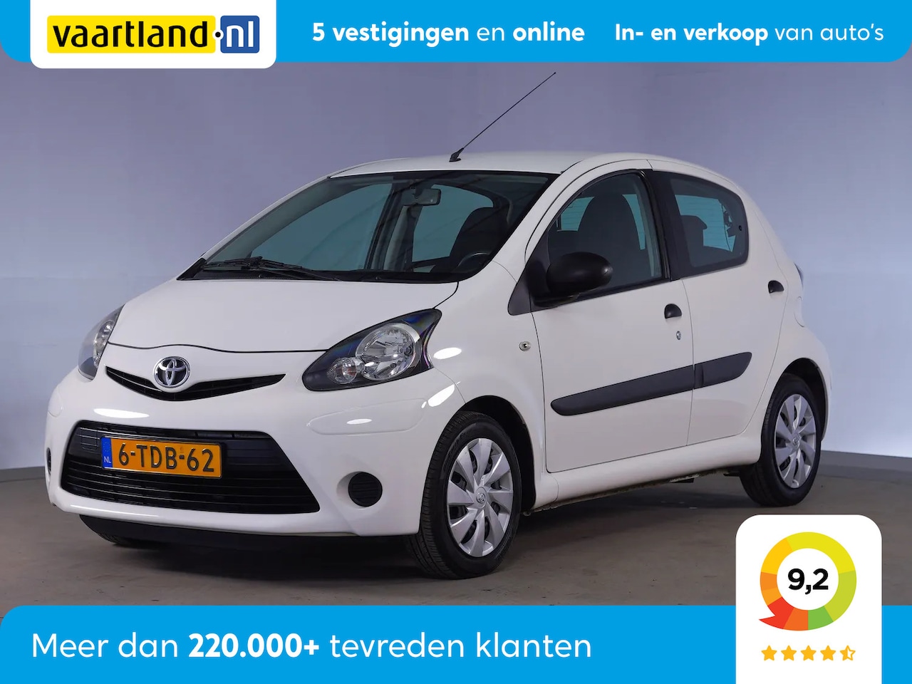 Toyota Aygo - 1,0 VVT-i Now [5drs, AC, Org NL] - AutoWereld.nl