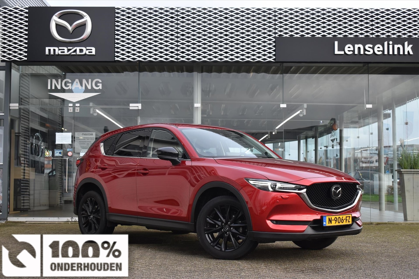 Mazda CX-5 - 2.0 SKYACTIV-G 165pk Sportive | 1e Eig | Trekhaak | Dealeronderhouden | Carplay | 2.000kg - AutoWereld.nl