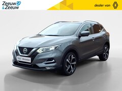 Nissan Qashqai - 1.3 DIG-T Premium Edition 160 PK AUTOMAAT | Navigatie | Lederen bekleding | 360 camera | P