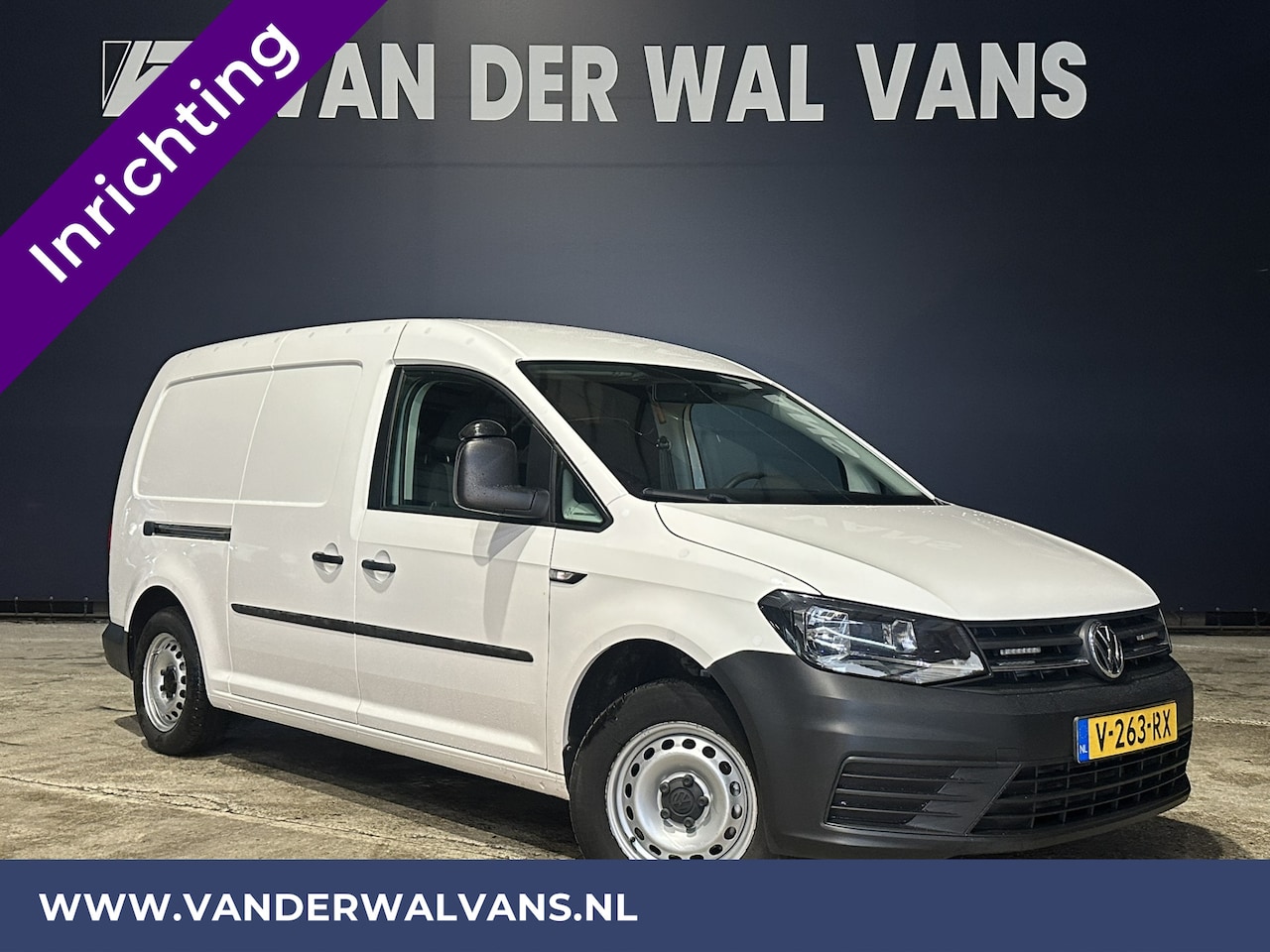 Volkswagen Caddy - 2.0 TDI 102pk L2H1 inrichting Euro6 Airco | Navigatie | Apple Carplay | Android Auto | 150 - AutoWereld.nl